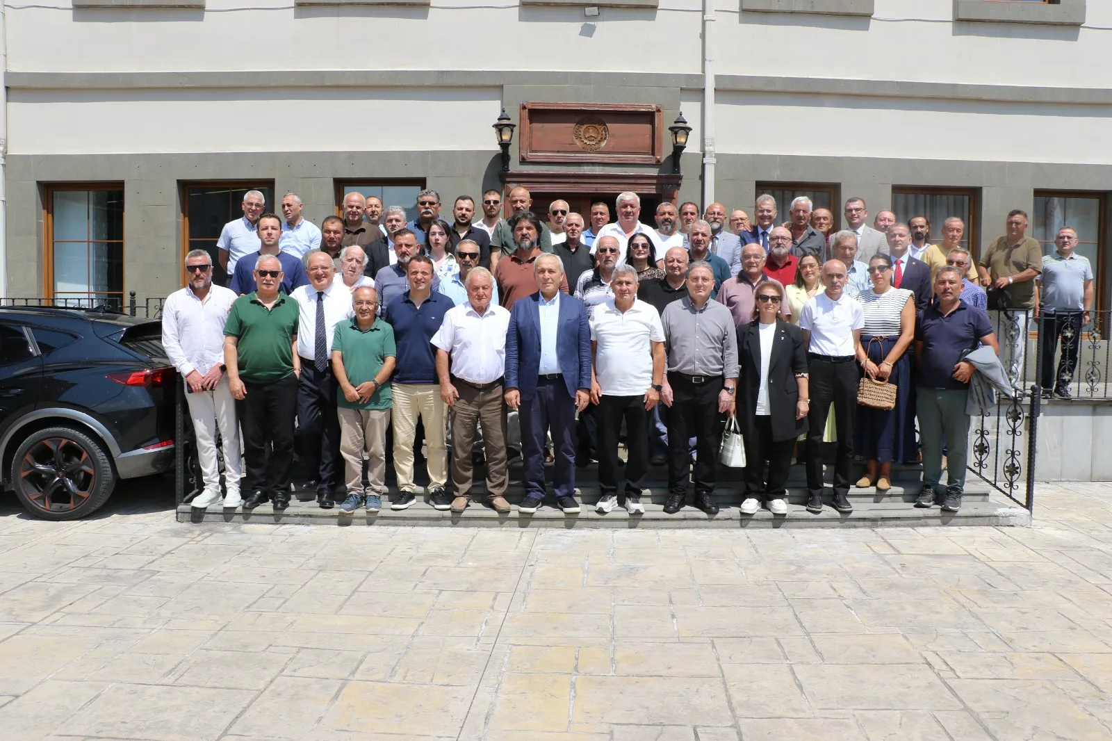 ORTAK AKIL, ORTAK MÜCADELE VE GÜÇLÜ BİR LOBİ İÇİN BİR ARADAYIZ, ÖNCELİĞİMİZ GİRESUN GÜNEY ÇEVRE YOLUDUR